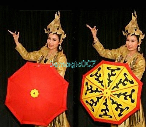 Color Changing Umbrella - Parasol Production Magic - Bemagic