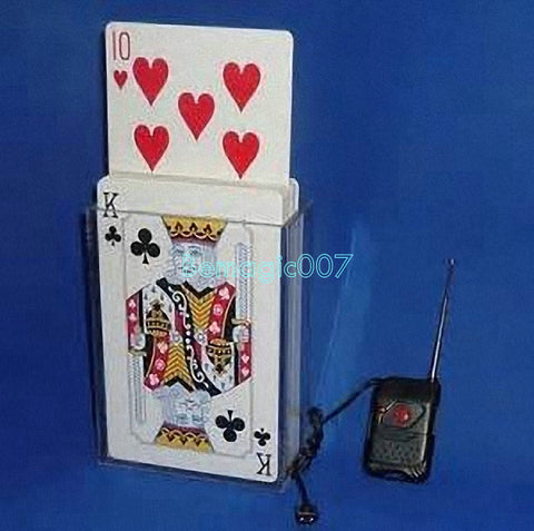 Electronic Jumbo Card Rise - Card Trick Magic - Bemagic
