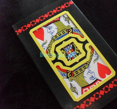 J To 3 Change Frame - Card Trick Magic - Bemagic