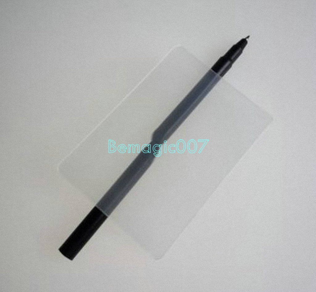 10-Piece Lubor's Lens Magic Cards - Optical Illusion Trick Props For Close-Up Magic