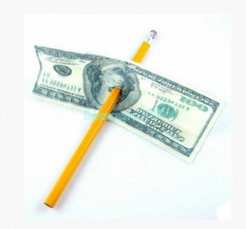 Misled Pencil Through Bill - Close Up Magic - Bemagic