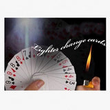 Lighter To Card Fan - Card Trick Magic