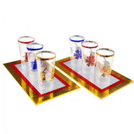 Six Cups From Two Plates -- Stage Magic