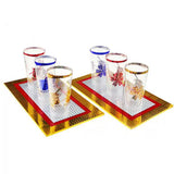 Six Cups From Two Plates -- Stage Magic