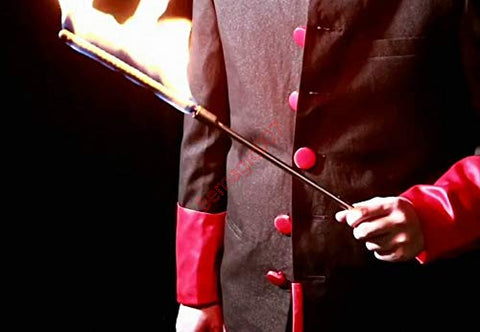 Electronic Fire to Cane - Magic Tricks, Stage Magic, Party Magic, Magic Prank.etc..