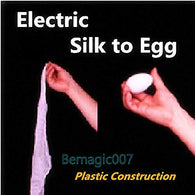Silk & Cane Magic Electric Silk to Egg (Plastic Construction,Quick Speed) Tricks