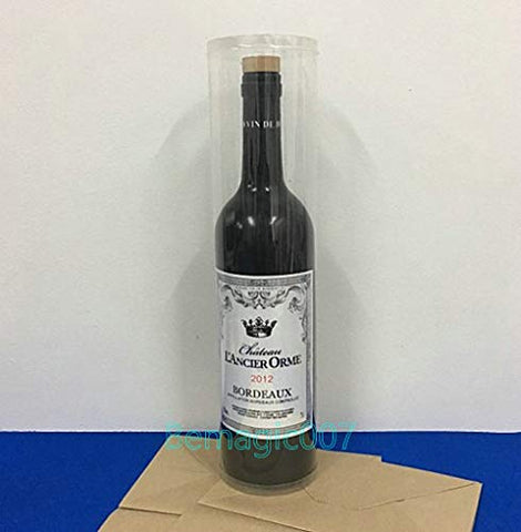 Stage Magic Tricks Vanishing Wine Bottle, Magic Props,Party Tricks
