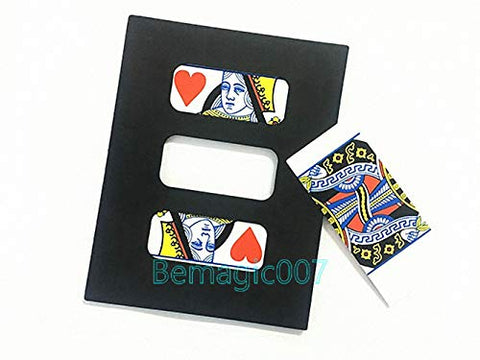 Stage Magic Tricks Jumbo Zig Zag Card, Magic Props,Party Tricks