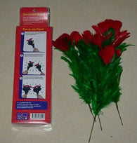 Stage Magic Tricks Five in One Flower - Feather, Magic Props,Party Tricks