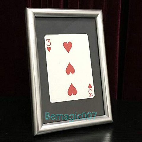 Card Tricks Magic Signed Card Thru The Frame
