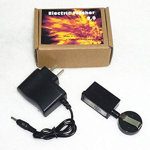 Fire Magic Tricks Electric Flasher 2.0 +(1 Paper Refill and 1 Pack Cotton Refill