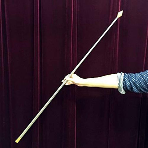 Silk & Cane Magic Professional Appearing Lance - Metal (Silvery) Tricks