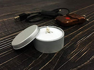 Stage Magic Tricks Automatic Metal Cup Candle, Magic Props,Party Tricks