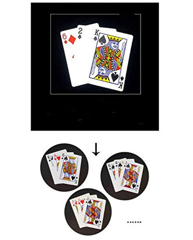 Three Card Change - Magic Tricks, Stage Magic, Party Magic, Magic Prank.etc..