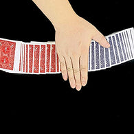 Stage Magic Tricks Blue to Red Deck, Magic Props,Party Tricks