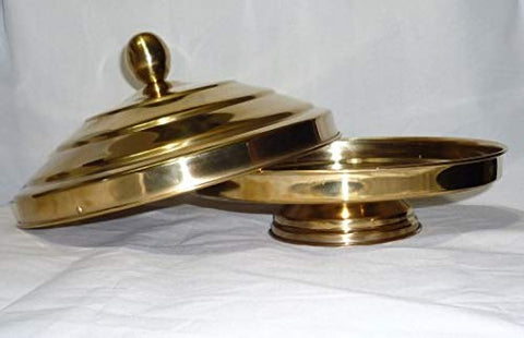 Stage Magic Tricks Dove Pan (Deluxe) Double Load Golden