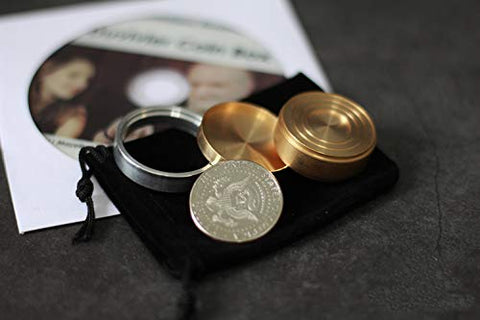 Duvivier Coin Box (Half Dollar) - Magic Tricks, Stage Magic, Party Magic, Magic Prank.Coin Tricks,etc..