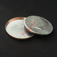 1 pcs Magnetic Expanded Shell (Half Dollar) - Magic Tricks, Stage Magic, Party Magic, Magic Prank.Fire Magic,Coin Magic, Illusion Magic, Card Tricks..etc..