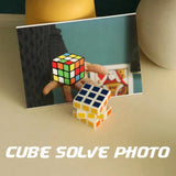 Cube Solve Photo -- Close Up Magic, Stage Magic, Magic Trick-New Arrival