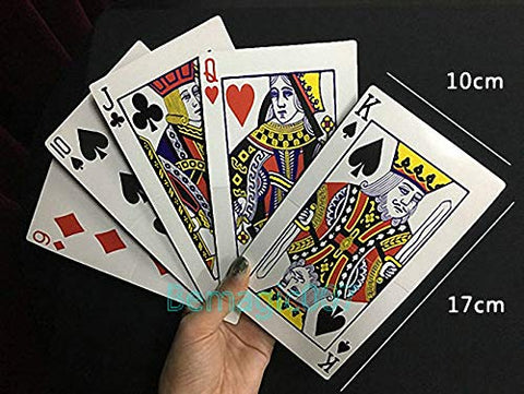 Stage Magic Tricks Card Dice (5 Dice), Magic Props,Party Tricks