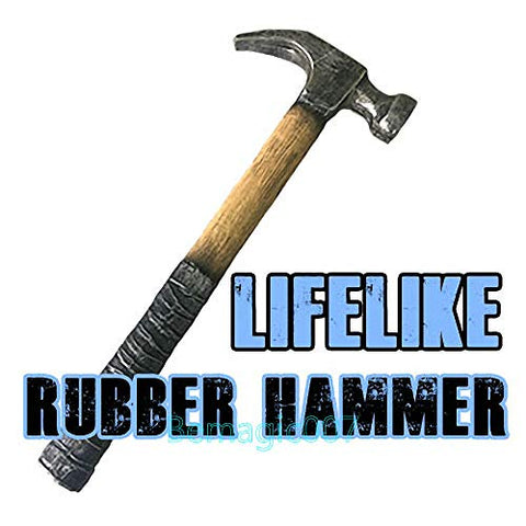 Magic Accessories Lifelike Rubber Hammer
