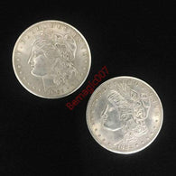 Double Sided Morgan Dollar (Heads) - Magic Tricks, Stage Magic, Party Magic, Magic Prank.Coin Trick , etc..