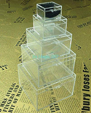 Crystal Nest of Boxes - Magic Tricks, Stage Magic, Party Magic, Magic Prank.Fire Magic,Coin Magic, Illusion Magic, Card Tricks..etc..