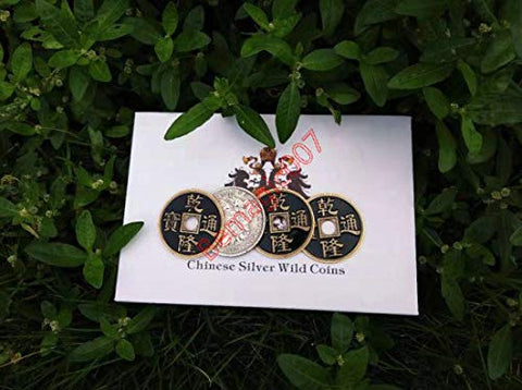 Chinese Silver Wild Coins - Magic Tricks, Stage Magic, Party Magic, Magic Prank.etc..