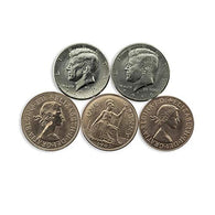 Hopping Half Coins - Magic Tricks, Stage Magic, Party Magic, Magic Prank.Fire Magic,Coin Magic, Illusion Magic, Card Tricks..etc..