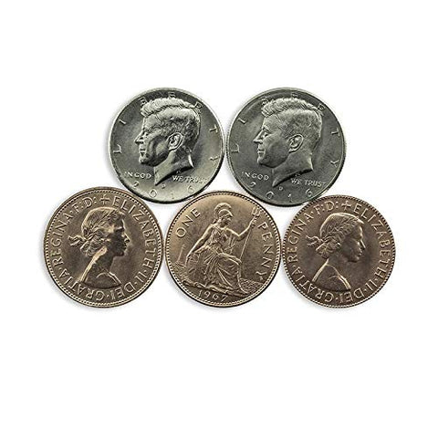 Hopping Half Coins - Magic Tricks, Stage Magic, Party Magic, Magic Prank.Fire Magic,Coin Magic, Illusion Magic, Card Tricks..etc..