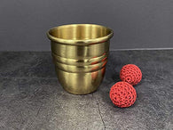 Super Chop Cup (Brass) - Magic Tricks, Stage Magic, Party Magic, Magic Prank.etc..