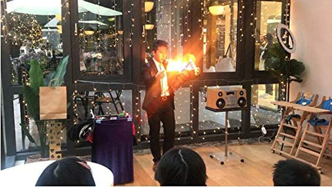 Ultimate Fire Reel-Steel - Magic Tricks, Stage Magic, Party Magic, Magic Prank.etc..