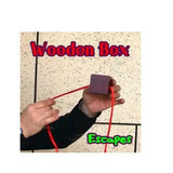 Wooden Box Escapes - Close Up Magic Stage Magic-- New Arrival