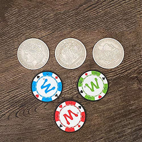 STC Coin Set - Magic Tricks, Stage Magic, Party Magic, Magic Prank.etc..