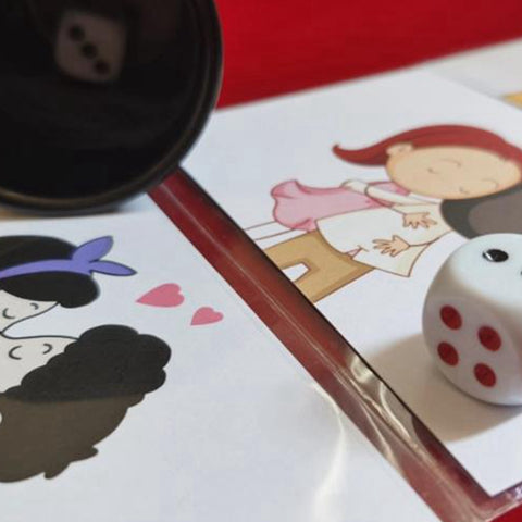 Lucky Hug (Dice Prophecy) - Close Up Magic Mentalism Magic Tricks-- New Arrival