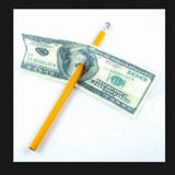 Misled Pencil Through Bill - Close Up Magic