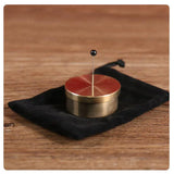 NEEDLE THROUGH BOX-- Close Up Trick Magic, Coin Trick-New Arrival