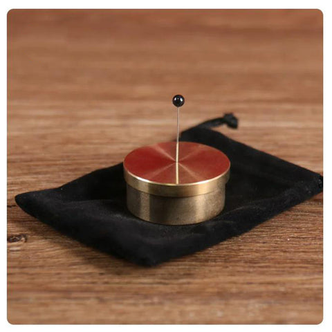 NEEDLE THROUGH BOX-- Close Up Trick Magic, Coin Trick-New Arrival