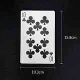 Jumbo Card Prediction - Close Up Magic Card Trick Stage Magic Mentalism Magic-- New Arrival