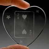 The Ghost Glass - Heart - Close Up Magic-- New Arrival