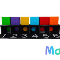Mental Color Match Cube- Close Up Magic Mentalism Magic Trick-- New Arrival
