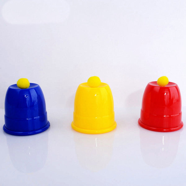 Plastic Magic Cups And Balls (Professional) - Close Up Magic-- New Arrival