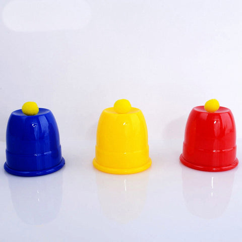 Plastic Magic Cups And Balls (Professional) - Close Up Magic-- New Arrival