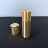Slim Bill Tube (Brass) --Magic Accessories, Money Magic -- New Arrival