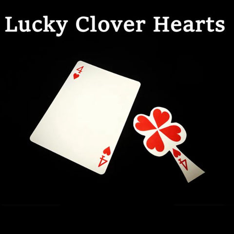 Lucky Clover Hearts - Card Magic-New Arrival-- New Arrival