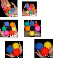 10 pcs/lot Super Soft Sponge Balls 6 sizes- Close Up Magic-- New Arrival