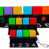 Mental Color Match Cube- Close Up Magic Mentalism Magic Trick-- New Arrival