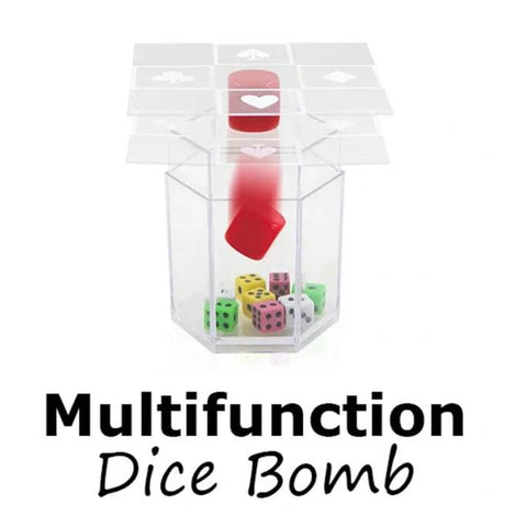 Multifunction Dice Bomb - Close Up Magic Stage Magic Tricks
