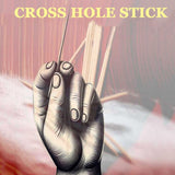 Cross Hole Stick -- Close Up Magic, Magic Trick--- New Arrival-- New Arrival