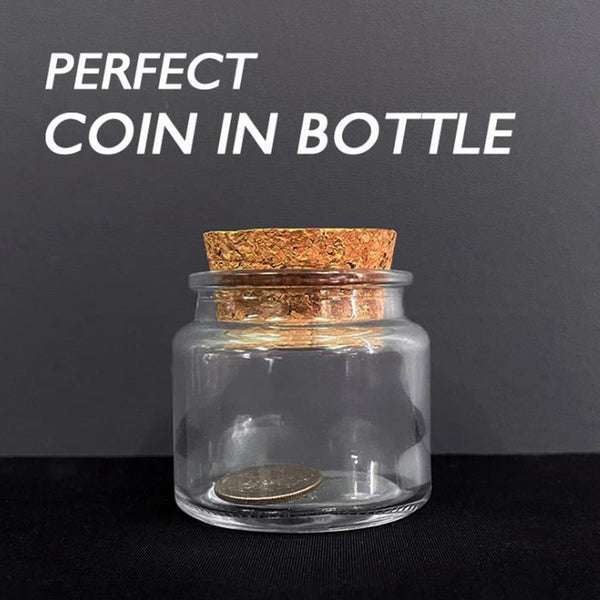 Perfect Coin in Bottle -- Close Up Magic, Coin Magic, Magic Trick--- New Arrival-- New Arrival